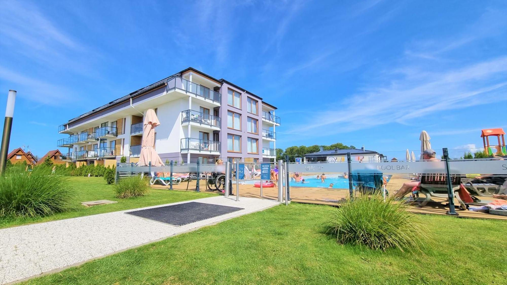 Apartament "Blu10" Z Basenem Sarbinowo Exterior photo